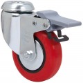 Rueda ALEX giratoria con freno 20BHFD80CP-PPI - 2-2470