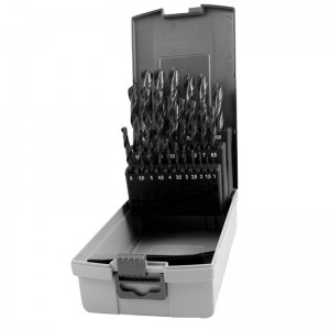 Juego de brocas para metal SINEX HSS-G 1010 DIN388N rectificadas, 1-13x0,50 mm, 25 piezas