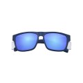 Gafa de seguridad solar PEGASO BRAVE SOLAR, montura azul y lente espejada azul - 139.31