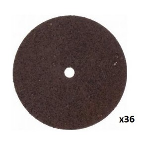 Discos DREMEL® abrasivos de corte, diámetro 24mm, pack de 36 unidades - 2615040932