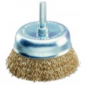 Cepillo taza JAZ acero latonado 1/4", BTE
