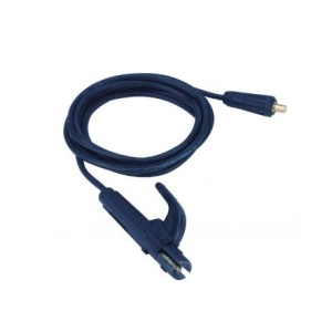 Cable con pinza porta electrodos 16mm en 4 mts conector 10-25