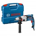 Taladro Eléctrico con Percusión BOSCH GSB 24-2 1100W Profesional + Maleta