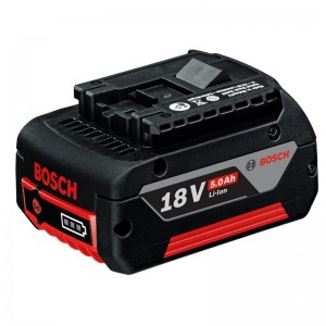 Batería enchufable de BOSCH 18V 5.0 Ah Lítio con ECP e indicador de estado - 2607337070
