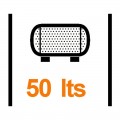 Compresor de pistón con aceite STANLEY FATMAX 2HP 50 litros - D211/8/50S