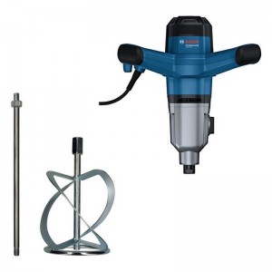 Mezcladora de mortero BOSCH GRW 140 Professional 1400 W con varilla, 2 velocidades - 06011C4001