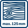 Sierra de calar a batería BOSCH GST 18V-125 B en caja