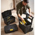 Taller móvil 3 en 1 STANLEY® Profesional, 80 litros, set de 3 cajones