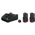 Pack 2 Baterías BOSCH 12V 3.0Ah + Cargador BOSCH GAL 12V-40