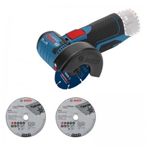 Miniamoladora a batería BOSCH GWS 12V-76 Professional en caja