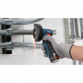 Miniamoladora a batería BOSCH GWS 12V-76 Professional en caja