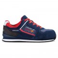 Zapato de seguridad SPARCO GYMKHANA REDBULL ESD S3S SR HRO, azul marino/rojo