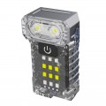 Mini linterna multifuncinal LED tipo POCKET con batería y carga USB, 400 lúmenes