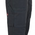 Pantalón Stretch VELILLA ARROW multibolsillos 4-Xtreme, gris oscuro - 103030X