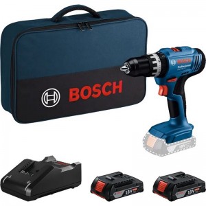 Taladro a batería BOSCH GSB 18V-25 Professional + 2 x 2.0Ah + cargador + maletín - 06019K9306