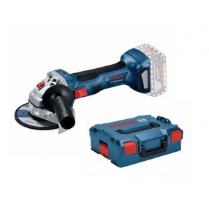 Mini Amoladora Angular a Batería BOSCH GWS 18V-7 125mm + Maleta
