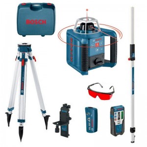Nivel Láser BOSCH GRL 300 HV + LR1 + BT170HD + Mando + WM4 + GR240 - 061599405U