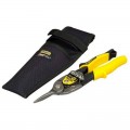 Tijeras STANLEY corta chapas corte recto FatMax con funda - FMHT9-14563