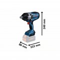 Atornillador de impacto BITURBO profesional BOSCH GDS 18V-1050 H a batería - 06019J8500