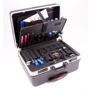 Maletín Herramientas Profesional KITTHER ABS 51cm 33l - Asa Telescópica