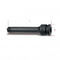 Alargadera de impacto BETA con cuadrado macho y hembra 1/2" - L: 125mm - 720/21