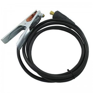 Cable de masa de 35mm con pinza de 400Ah conector 35-50 - 3 metros