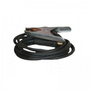 Cable de masa de 16mm con pinza 200Ah conector 10-25 - 4 metros