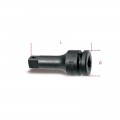 Alargadera de impacto BETA con cuadrado macho y hembra 3/4" - L: 175mm - 728/21