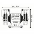 Esmeriladora Doble BOSCH GBG 35-15 150mm 350W 3000rpm