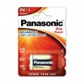 Pila alcalina PANASONIC LR61 9V en blister