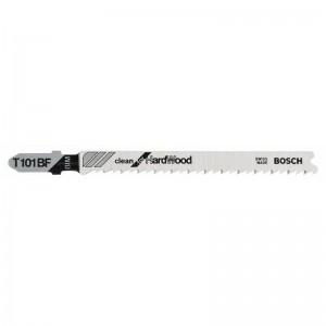 Hoja de sierra de calar BOSCH T 101 BF Clean para madera dura - 2608634234