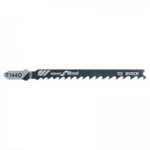 Hoja de sierra de calar BOSCH T 144 D Speed para madera - 2608630040