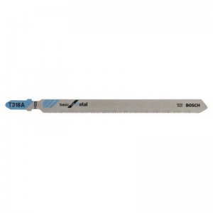 Hoja de sierra de calar BOSCH T 318 A Basic para metal - 2608631319