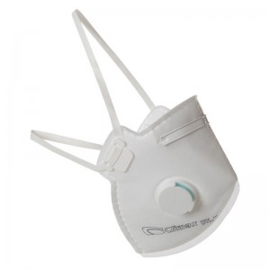 Mascarilla autofiltrante desechable CLIMAX 1720-V FFP2 NR D con válvula