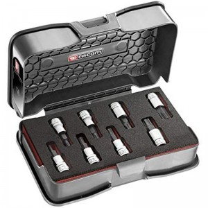 Juego de 8 puntas FACOM OGV® GRIP de 3/8" - JTM.J8MGRPPB