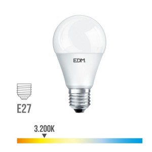 Lámpara led standard EDM E27 10W 810 lúmenes luz cálida 3200K - 98325