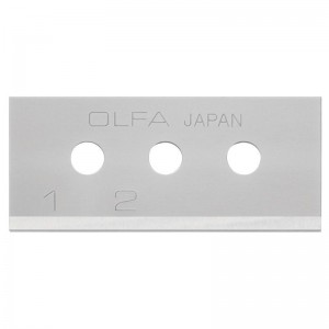 Cuchilla rectangular OLFA de 17,8x40 mm utilizable en 4 posiciones - SKB-10/10B