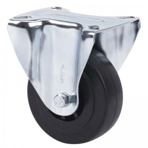 Rueda ALEX fija17TV80-TPGN goma negra - 2-0007