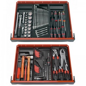 Set de herramientas FACOM en 6 módulos con 107 herramientas - CM.V5PF