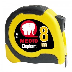 Flexómetro 8 metros MEDID Bimaterial 8mx25mm - 8308