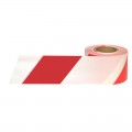 Cinta de señalización y balizamiento SINEX rojo/blanco - 80 mm x 200 metros
