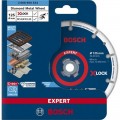 Disco de diamante BOSCH EXPERT para metal X-LOCK 125mm x22,23mm - 2608900533