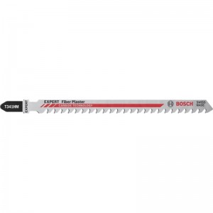 Hoja de sierra de calar BOSCH EXPERT Fiber Plaster T 341 HM, 3 unidades - 2608900564