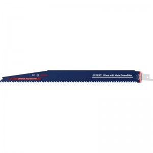 Hoja de sierra sable BOSCH EXPERT Wood with Metal Demolition S 1267 XHM, 1 unidad - 2608900401