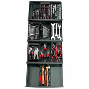 Selección de 109 herramientas FACOM con colocación, 10 módulos para 4 cajones de carro - CM.109APB