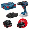 Taladro Atornillador a Batería BOSCH GSR 18V-55 EC + 3x5.0Ah + Cargador + Maleta