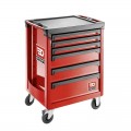 Carro Herramientas FACOM ROLL M3 Rojo - 6 Cajones x 15 Módulos