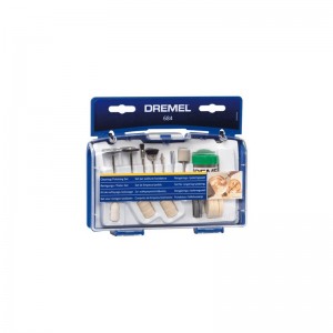 Juego de accesorios para limpiar y pulir DREMEL® (684), 20 piezas - 26150684JA