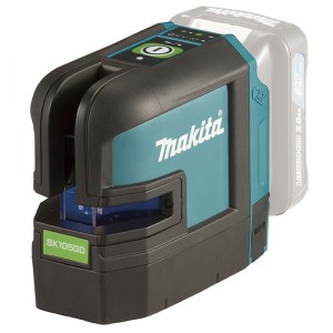 Nivel láser en cruz MAKITA 12V CXT, línea verde - SK105GDZ