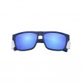 Gafa de seguridad solar PEGASO BRAVE SOLAR, montura azul y lente espejada azul - 139.31